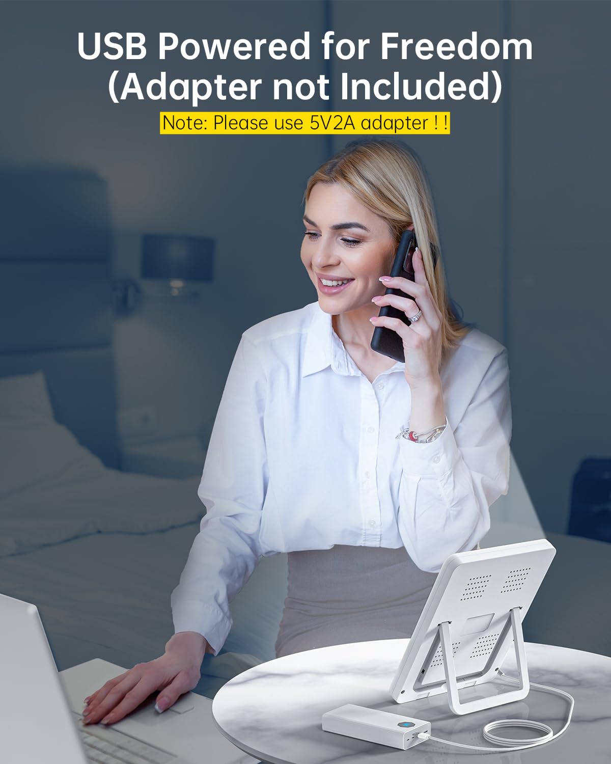 SUXIO Light Therapy Lamp - 10000 Lux Therapy Light, 3 Timing & Mode Happy Lamp - AB Mystery