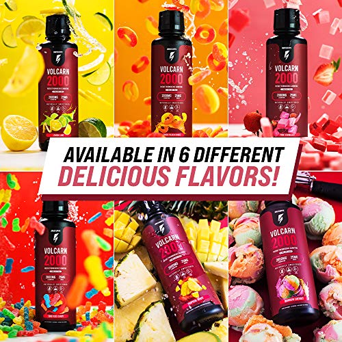 InnoSupps Volcarn 2000 - Advanced Fat Burning Liquid | L-Carnitine, GBEEC, Boost Energy - AB Mystery