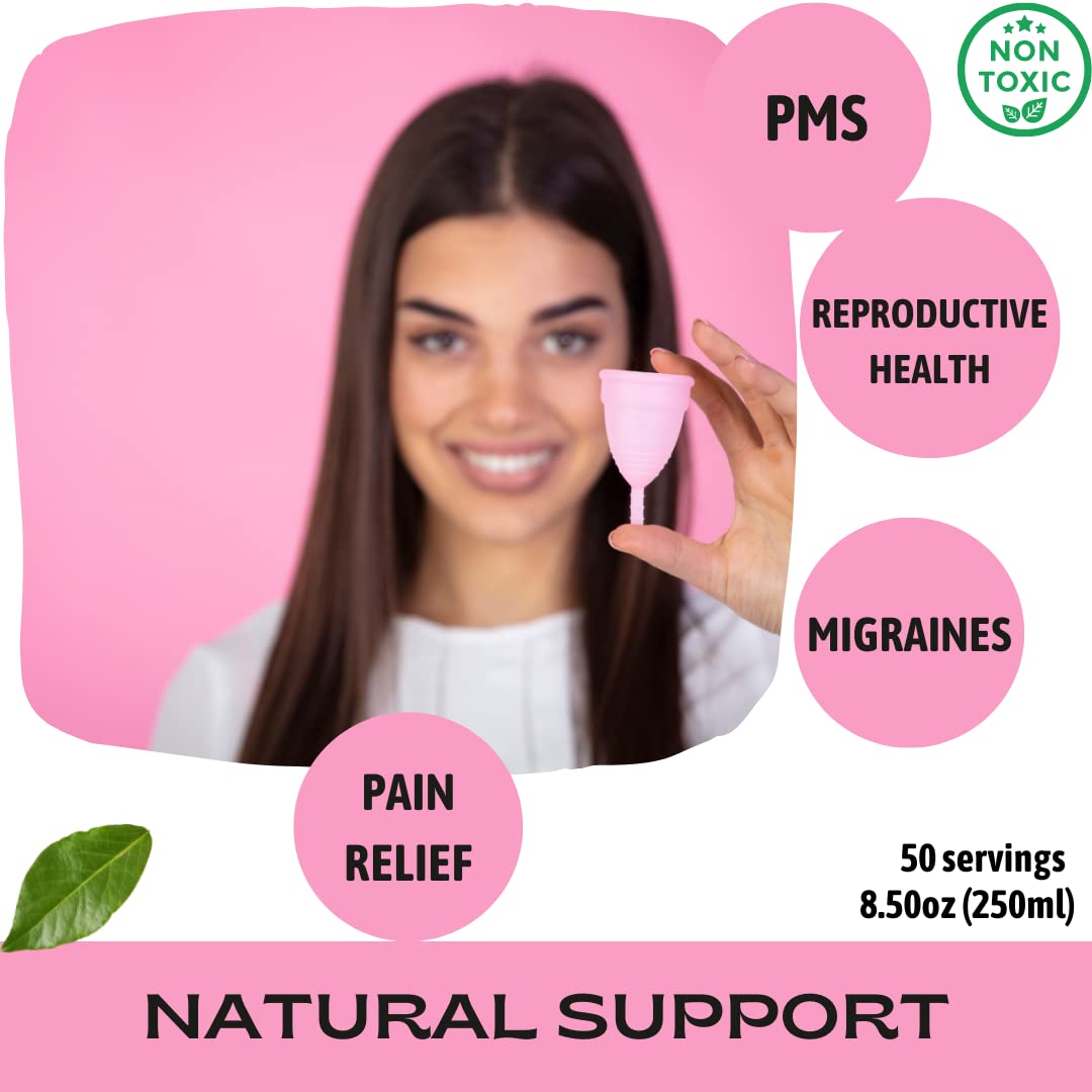 Immu-nat Chaste Tree Berry Extract - 8.5oz - Herbal Menopause & PMS Relief - Alcohol-Free Women's - AB Mystery