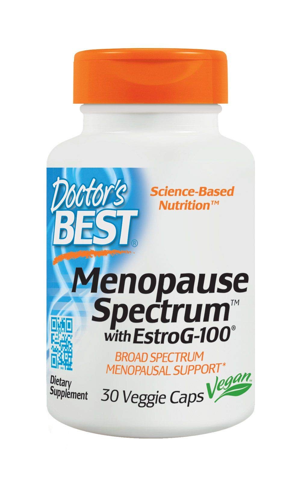 Doctor's Best Menopause Spectrum with EstroG-100, Non-GMO, Vegan, Gluten Free, Soy Free, Veggie Caps