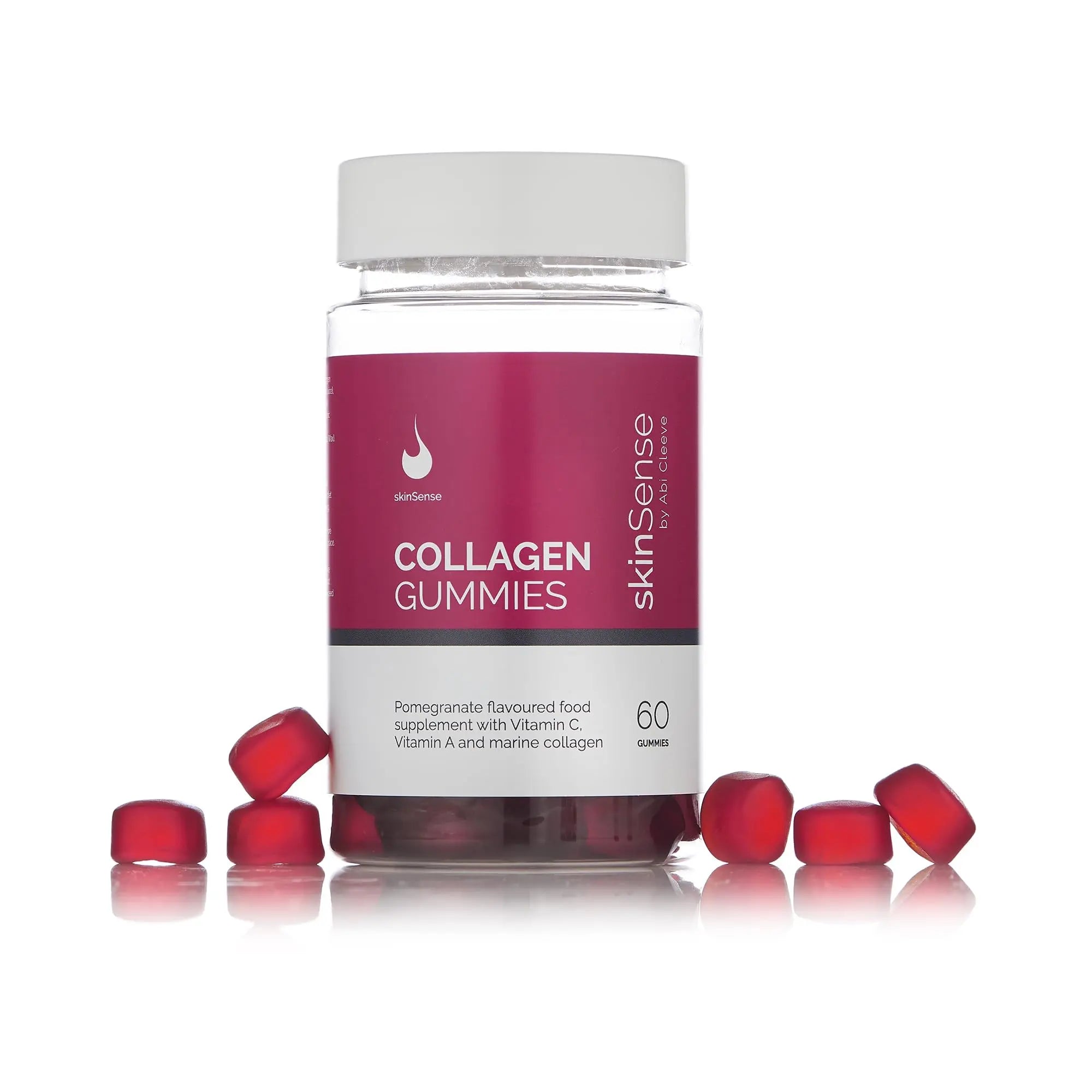 SkinSense Collagen Gummies 60PCS, Marine Collagen Chewable Gummy - AB Mystery