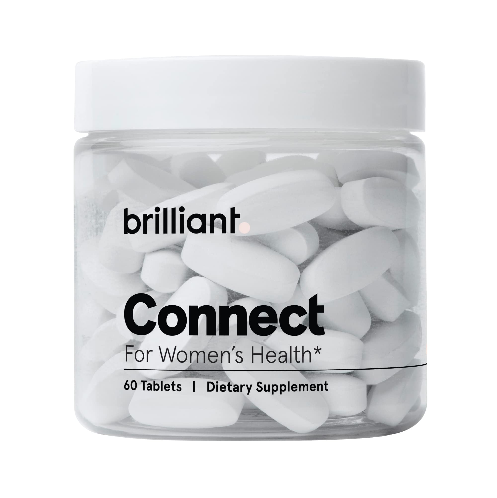 Brilliant Connect Period Health Supplement – Promotes Relief from Cramps, Fatigue