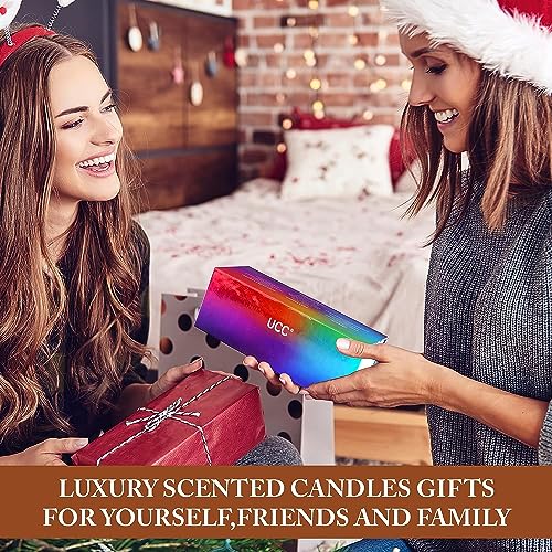 UCC Candles for Home Scented | Premium Aromatherapy Candles Gift Set for Women - AB Mystery