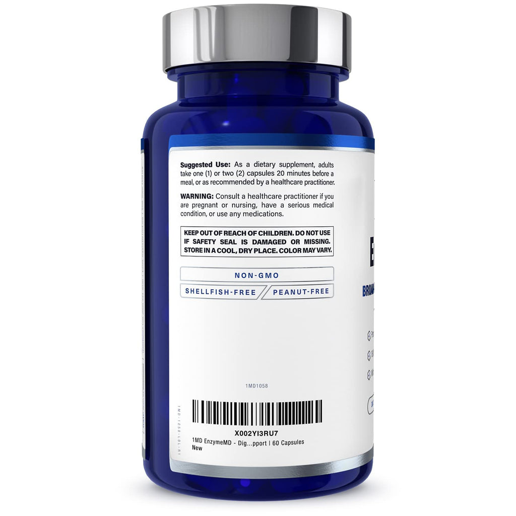 1MD Nutrition EnzymeMD - Digestive Enzymes Supplement - Doctor Formu - AB Mystery
