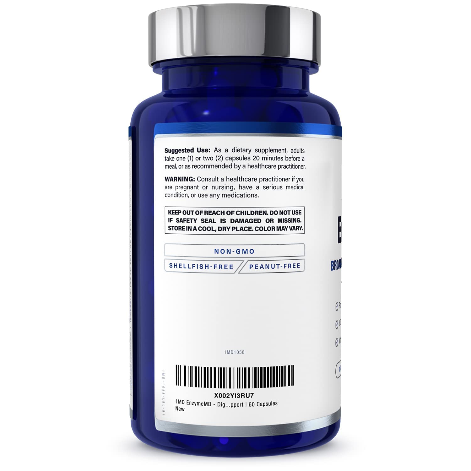 1MD Nutrition EnzymeMD - Digestive Enzymes Supplement - Doctor Formu - AB Mystery