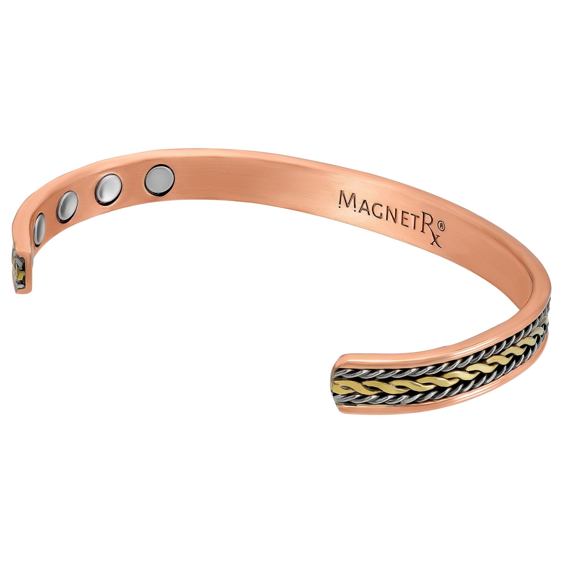 MagnetRX® Women's Copper Bracelet – Effective 99.9% Pure Copper Magnetic Therapy Bracelets - AB Mystery