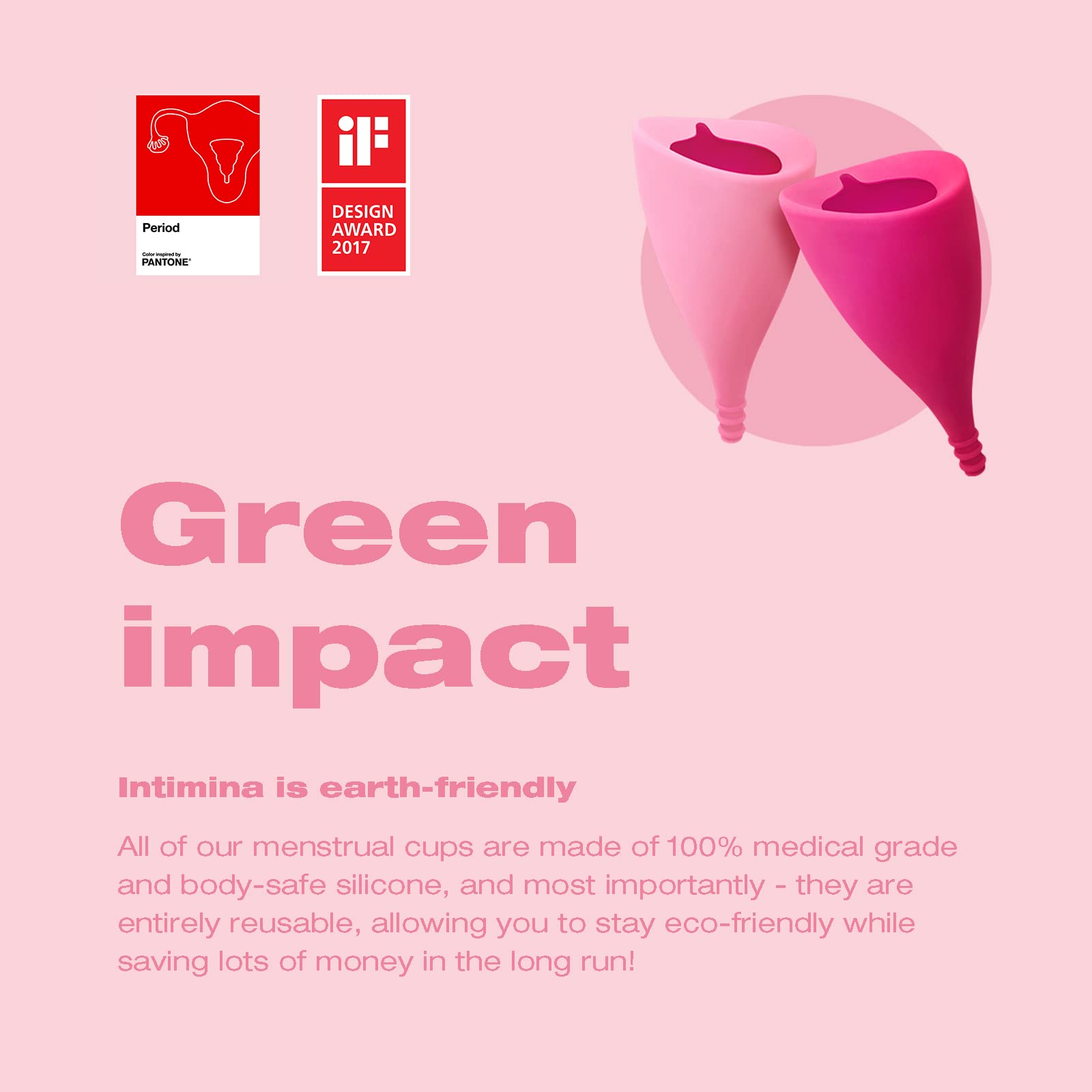 Intimina Ziggy Cup 2 - Extra-Thin Reusable Menstrual Disc, Period Cup, Disposable Menstrual Cup - AB Mystery