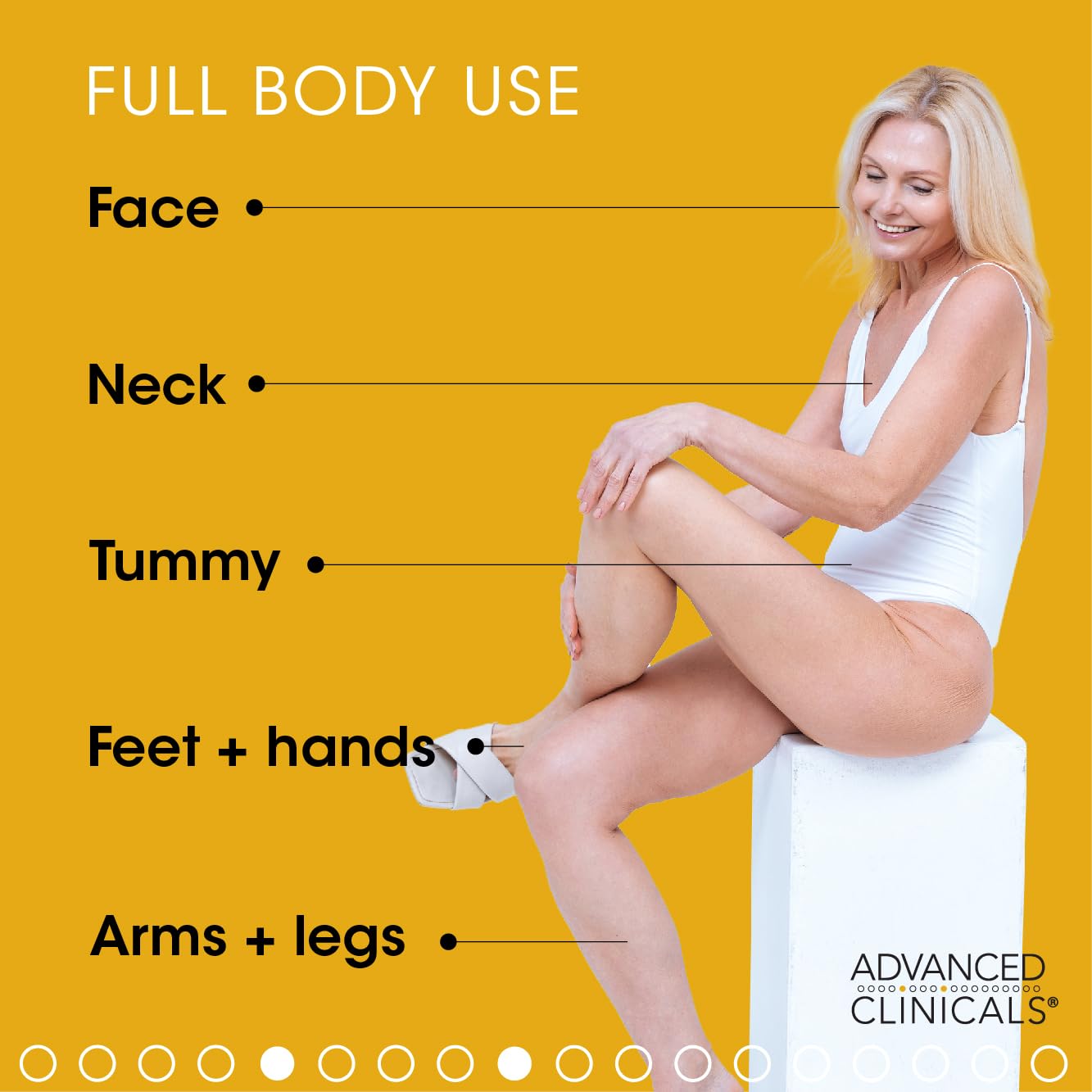 Advanced Clinicals Retinol Body Lotion + Collagen Cream 2pc Body Skin Care Set - AB Mystery