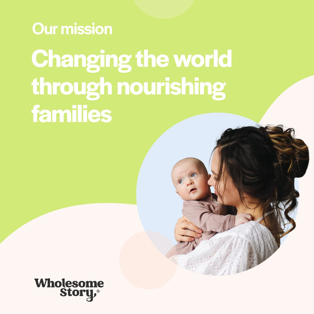Wholesome Story Morning Sickness Bundle: Premium Bioavailable Prenatal & Postnatal Vitamins Wholesome Story
