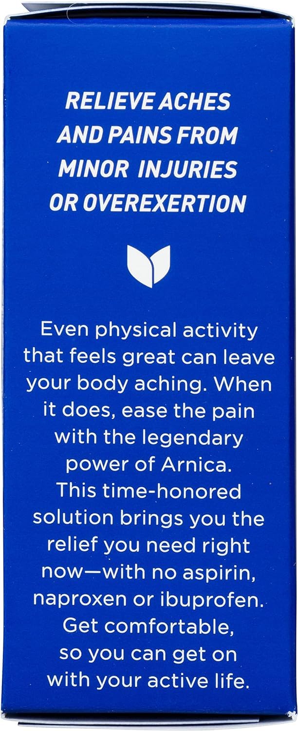 Hyland's Naturals Arnica Montana 30x Tablets, Natural Relief of Bruises, Swelling & Muscle Soreness - AB Mystery