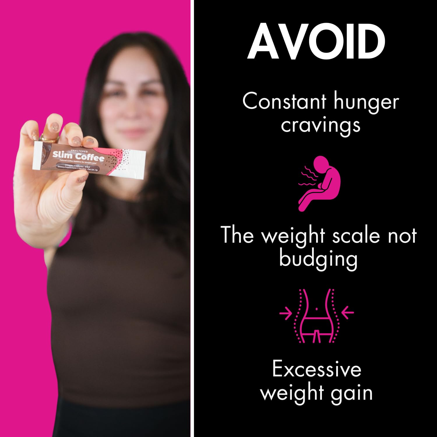 UNALTERED Weight Loss Coffee for Women - Boost Metabolism, Suppress Appetite - AB Mystery