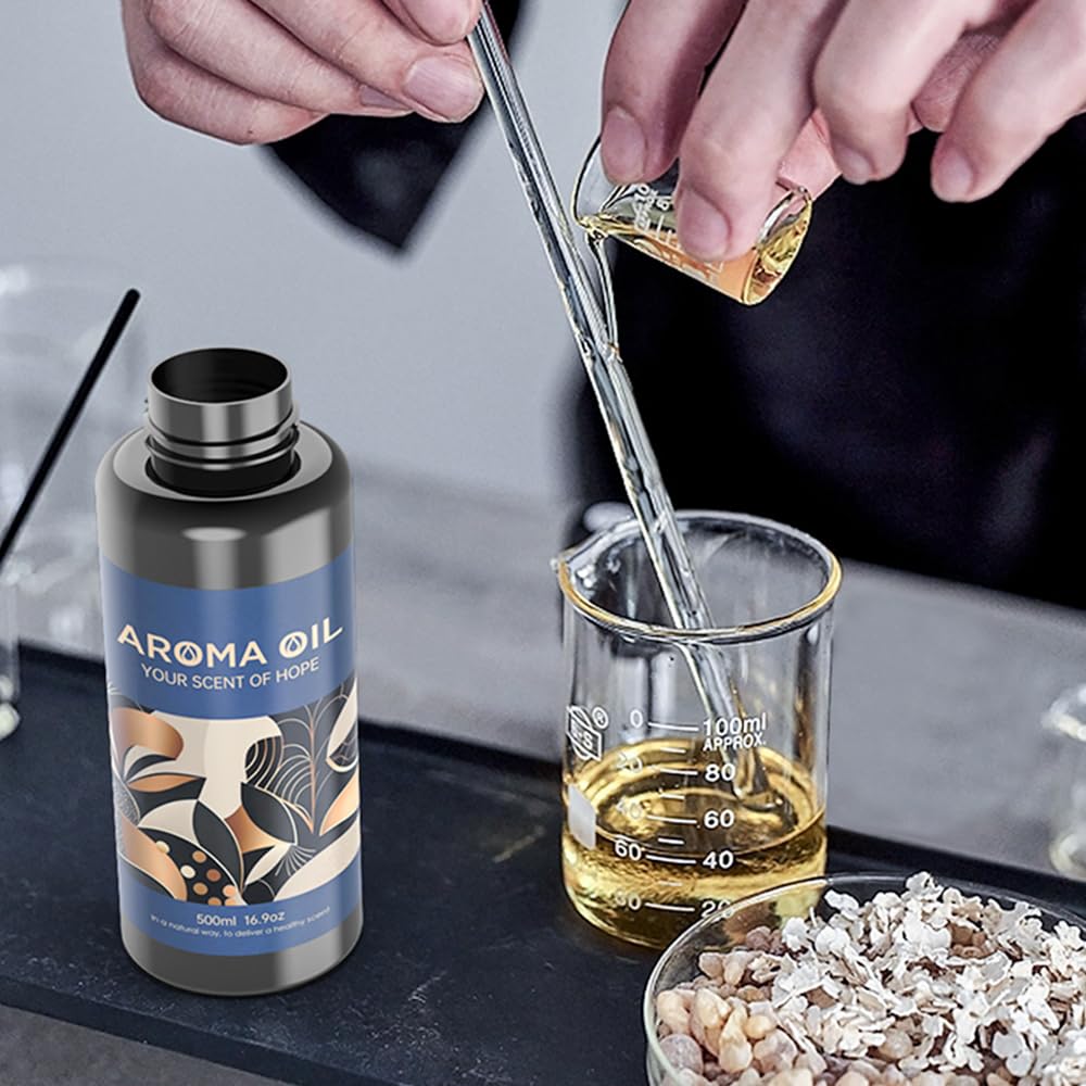 LEAMERR Perfume Essential Oil Set with Natural Aroma Essential Oil Tropical Fruit Scent 16.9 Fl Oz - AB Mystery