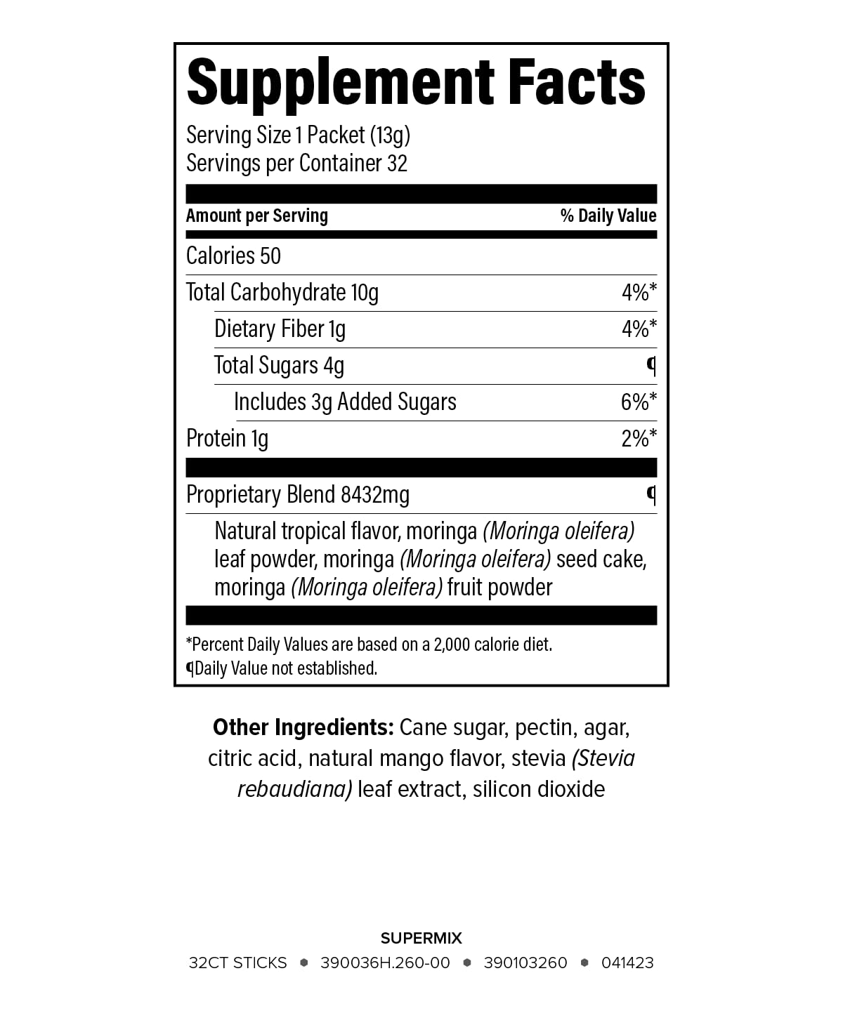 Isagenix SuperMix - Premium Moringa Superfood Powder with Phytonutrients - AB Mystery