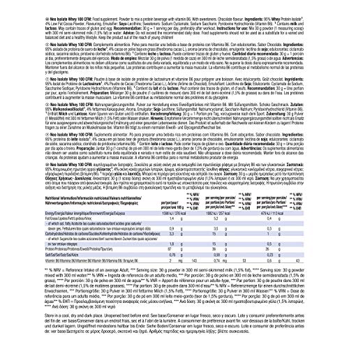 Joe Weider Victory Neo Iso Whey 100CFM 900gr Chocolate 100% Whey Protein Isolate Weider