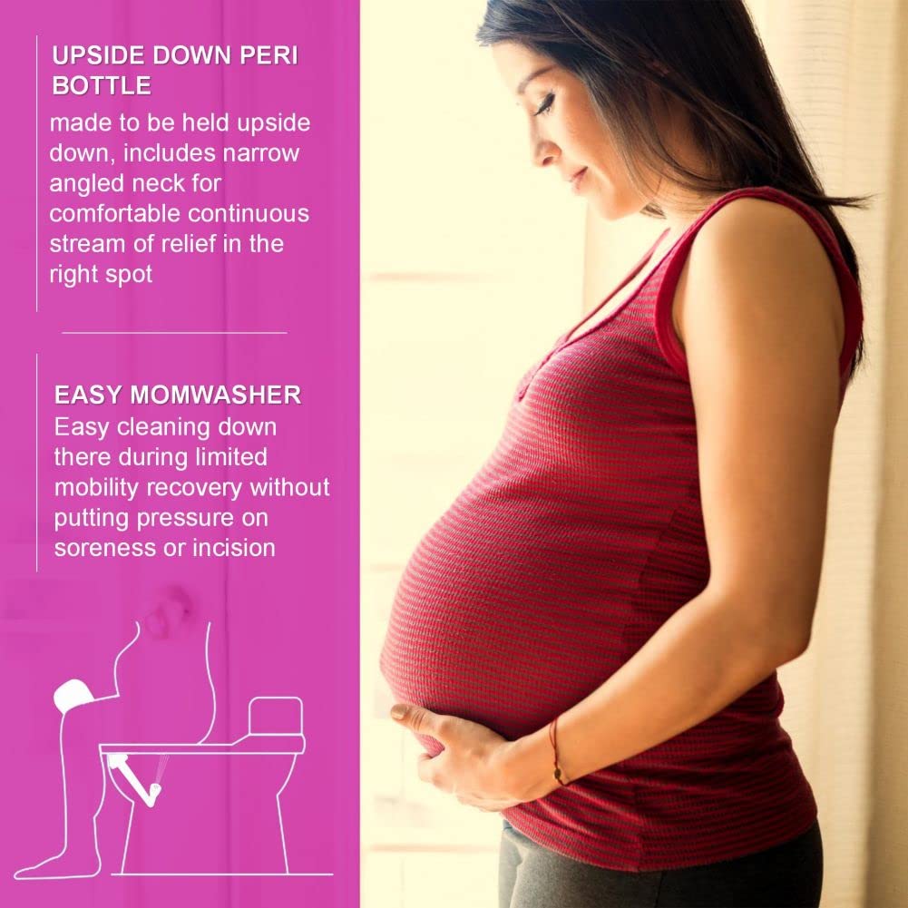 2-in-1 Douche Bottle for Women Vaginal Cleansing System + Portable Bidet Travel Bidet Bottle - AB Mystery