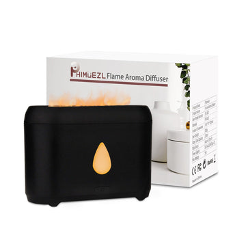 Flame Diffuser for Essential Oils (Black)