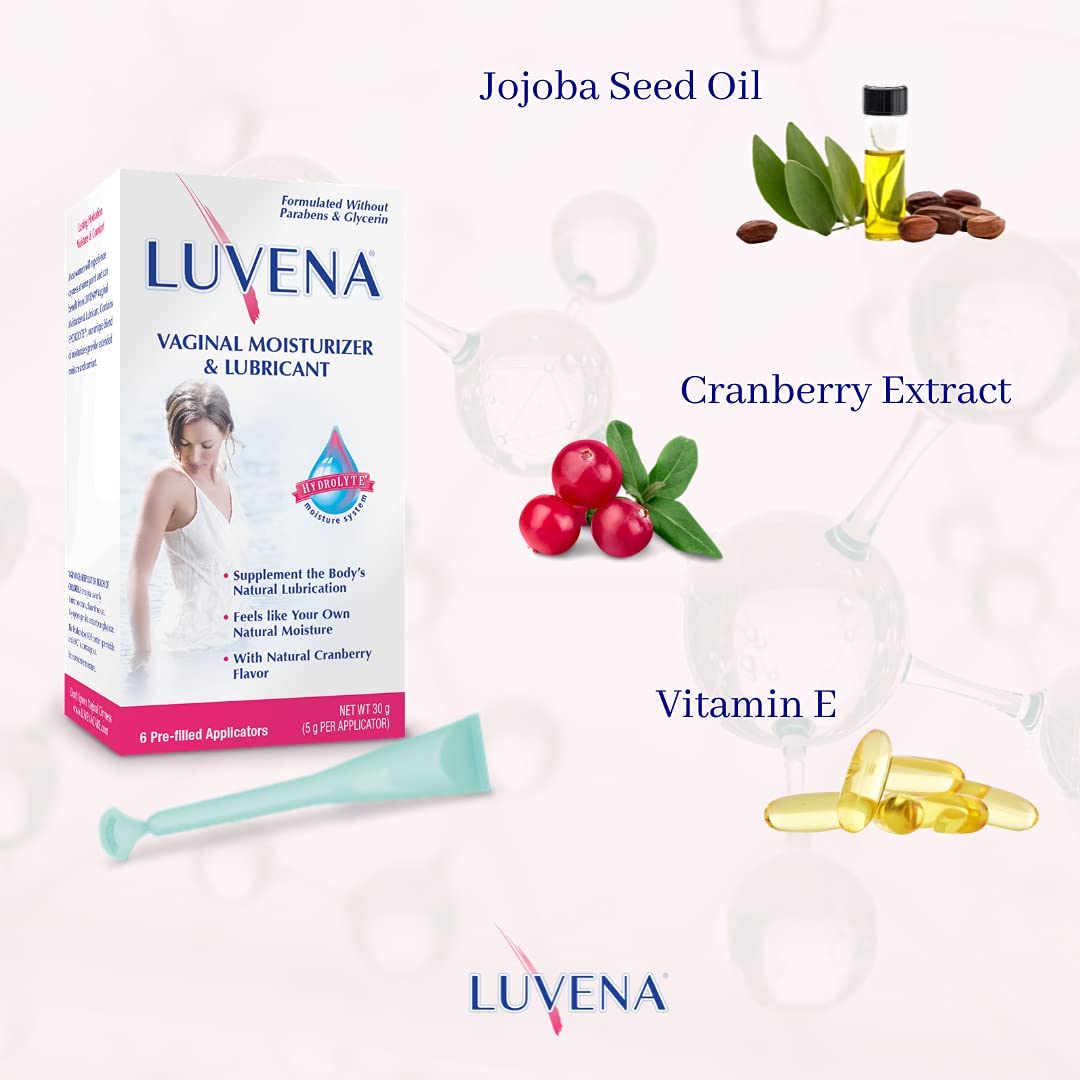 Luvena Moisturizer - Vaginal Moisturizer & Menopause Support for Women - Feminine Intimate - AB Mystery