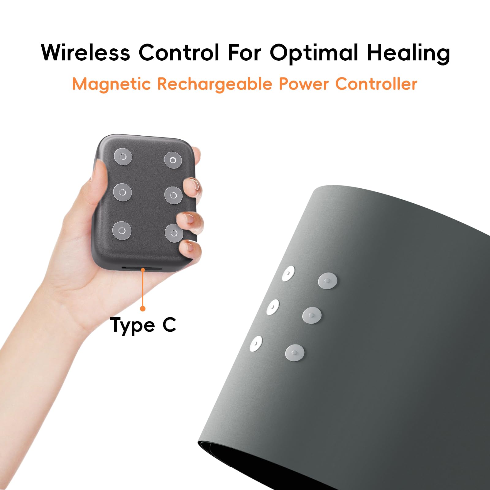 Red Light Therapy Infrared Belt: Pain Relief Body Pad 100 LEDs Red Light Therapy Belt - AB Mystery