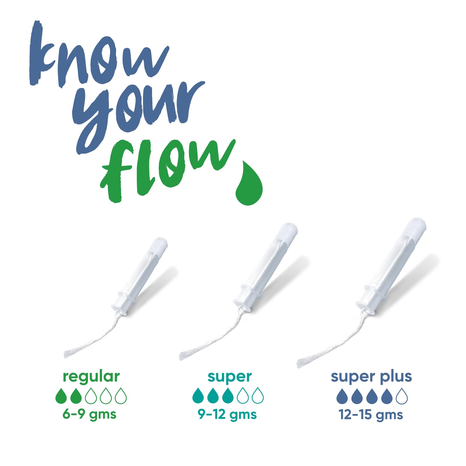 Oi | Organic Initiative - Tampons | Regular/Super Absorbency | Organic Cotton, Unscented - AB Mystery