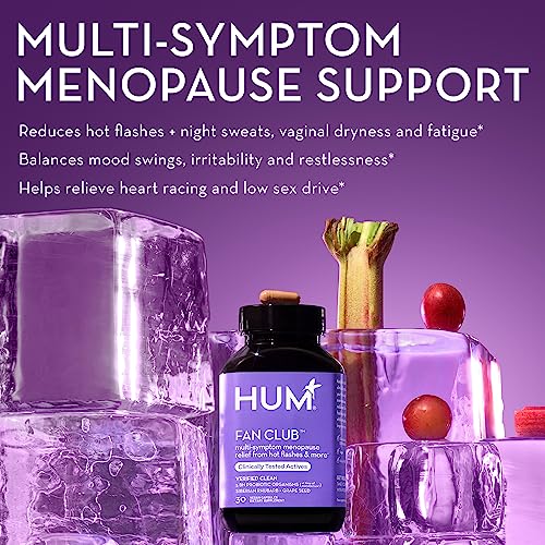 HUM Fan Club - Menopause Probiotic Supplement with Siberian Rhubarb for Women - AB Mystery