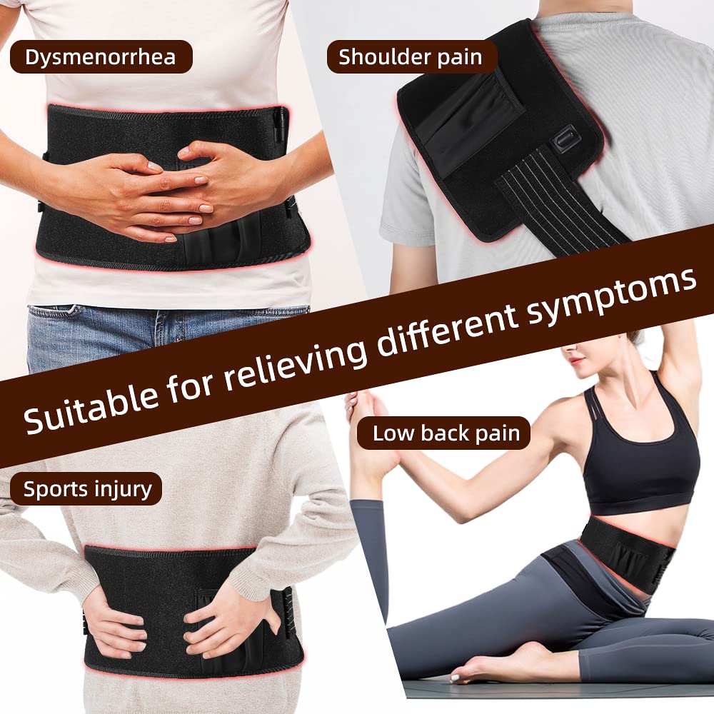 GLAXOSMITHKLINE C.HEALTH.SpA LED Therapy Belt,Infrared Red Light Therapy Belt Device - AB Mystery