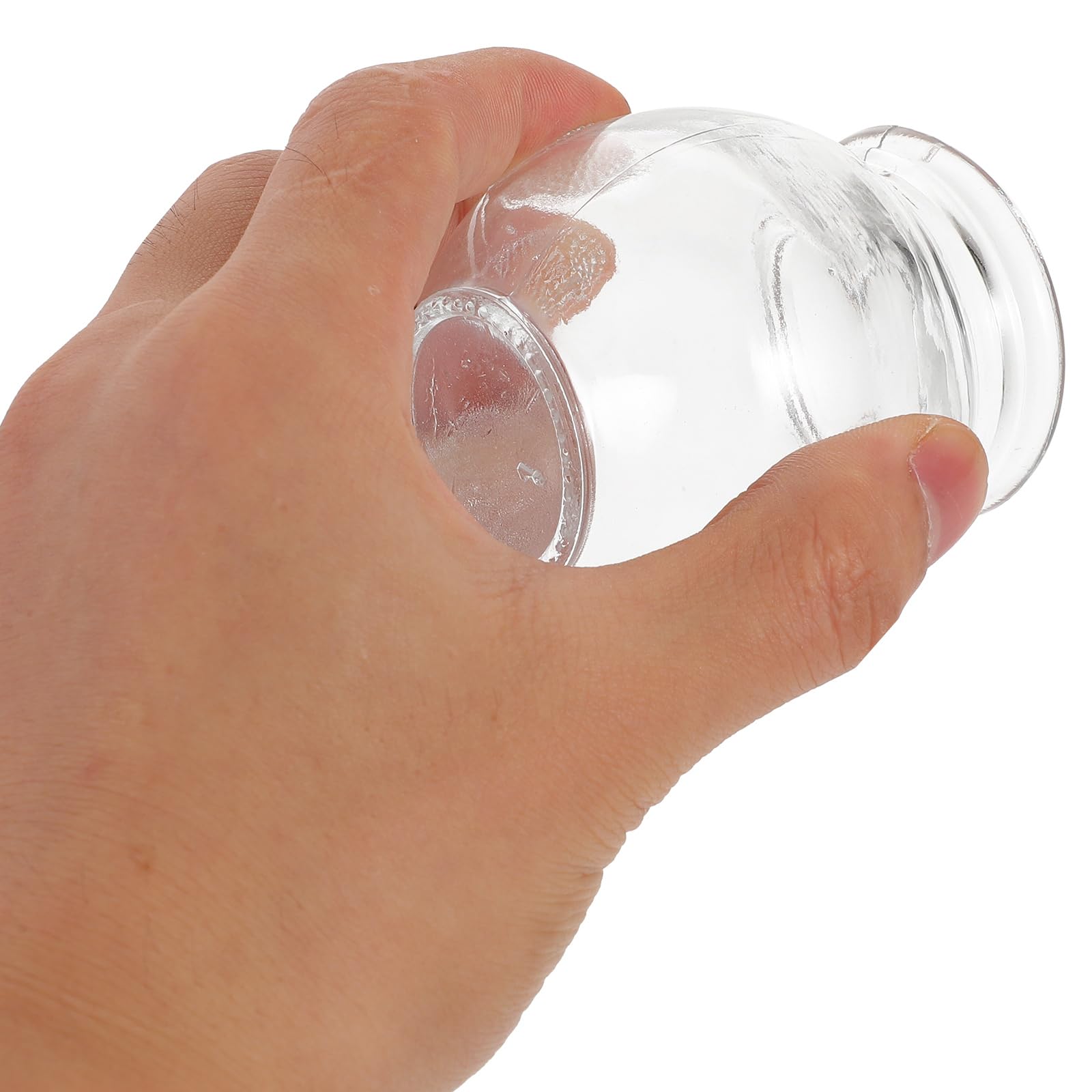 Healvian 8pcs Glass Fire Chinese Acupoint Cupping Glass Cupping Device Body Care Cupping Suction - AB Mystery