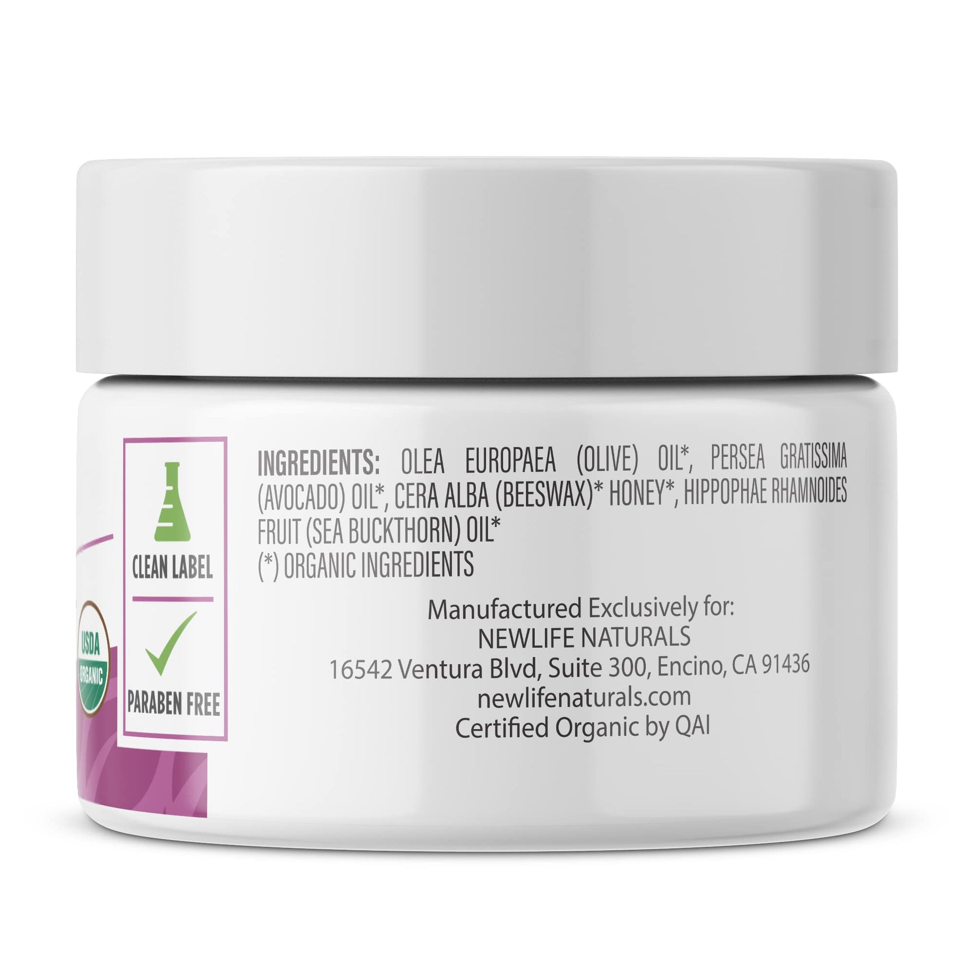 NewLife Naturals Organic Vulva Cream - Vaginal Moisturizer - Intimate Feminine Care - AB Mystery