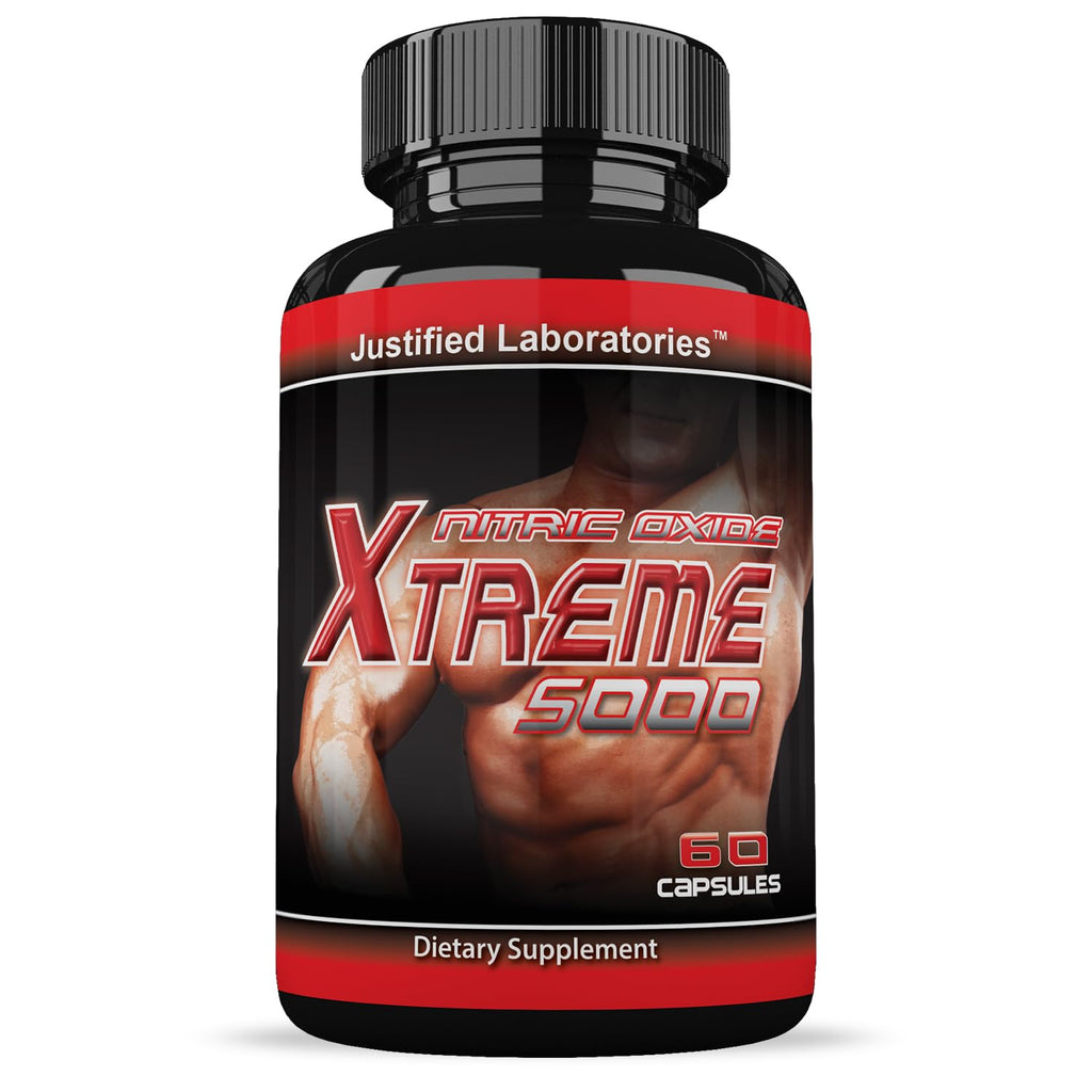 (3 Pack) Nitric Oxide Xtreme 5000 Advanced Men's Heath Formula 60 Capsules
