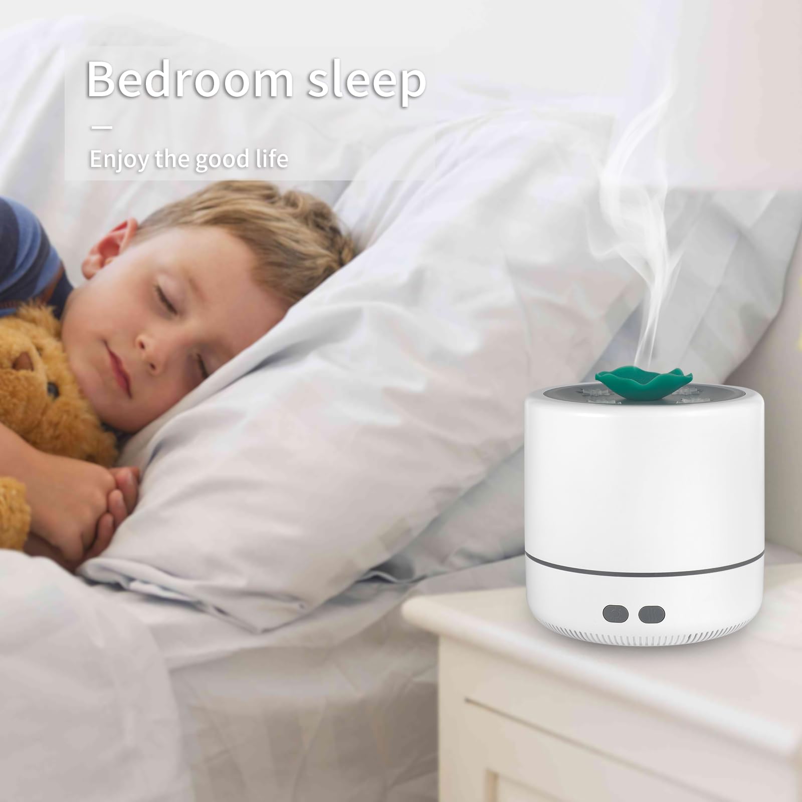 Essential Oil Diffuser, Plug in Silent Essential Oil Diffuser, Ultrasonic Aromatherapy Fragrant Oil - AB Mystery