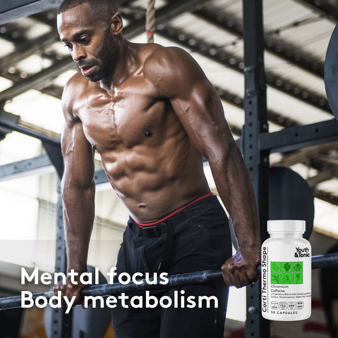 Youth & Tonic CortiThermo Shape Detox Cleanse Kick Off Weight Management - 120 Pills - AB Mystery