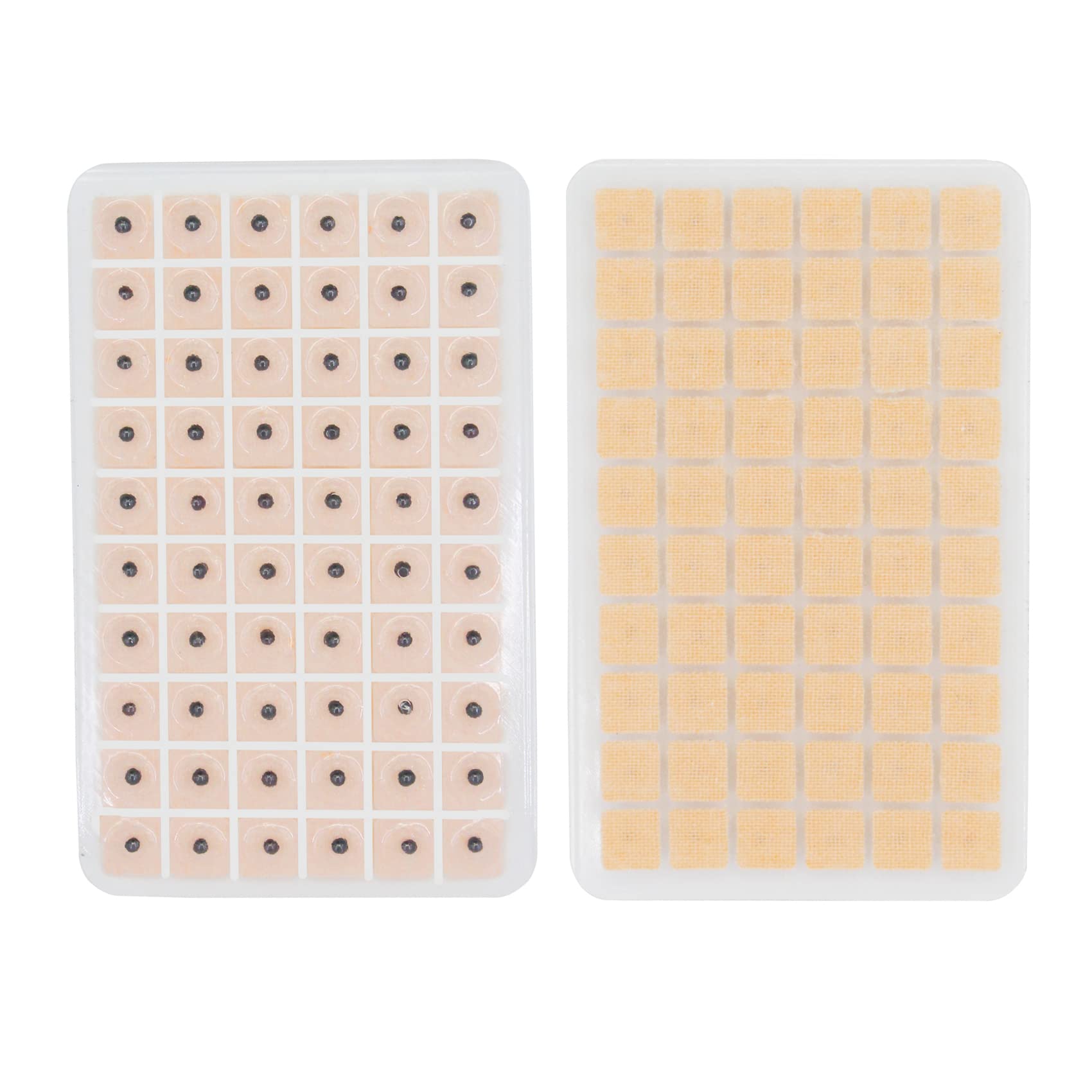 Ear Seeds Auricular Sticker kit,Acupuncture Kit Acupressure with Ears Seed 420 Pcs, Ear Chart, Tweezer - AB Mystery