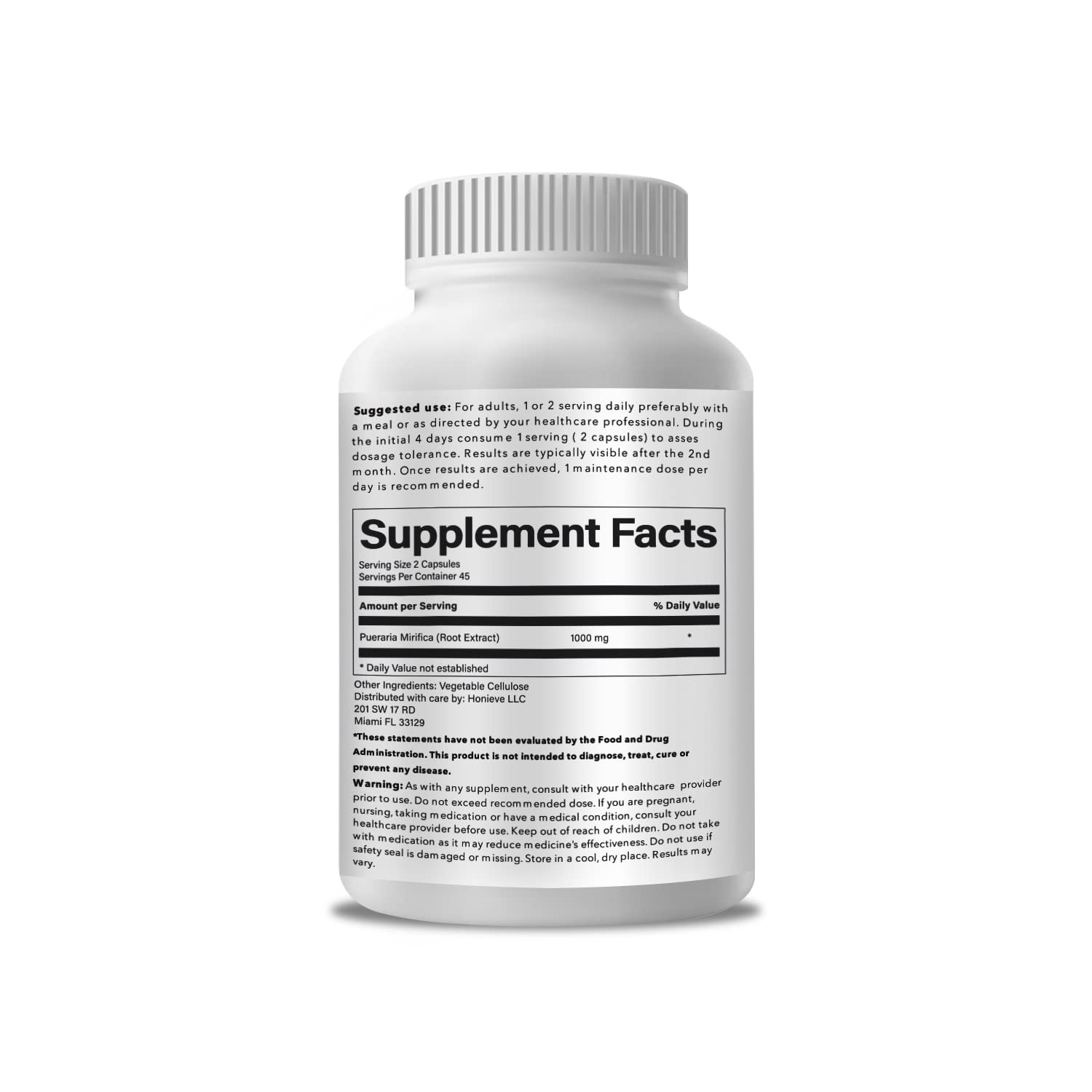 Honieve The Original Breast Enhancement Pills | Breast Enlargement for Women & Transmen - AB Mystery