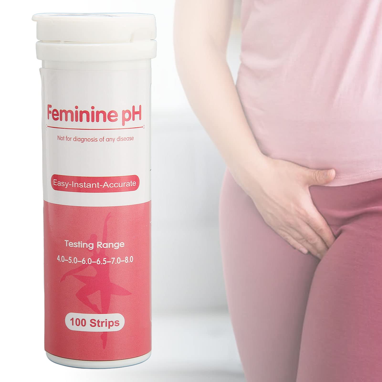 Vaginal PH Test, PH Test Strips for Testing Alkaline and Acid Levels in The Body - AB Mystery