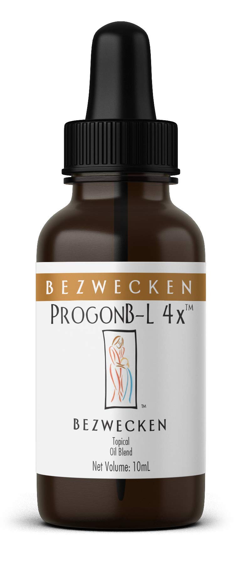 Bezwecken - ProgonB-L 4X - 10mL Topical Oil Blend - Professionally Formulated PMS & Pre-Menopause - AB Mystery