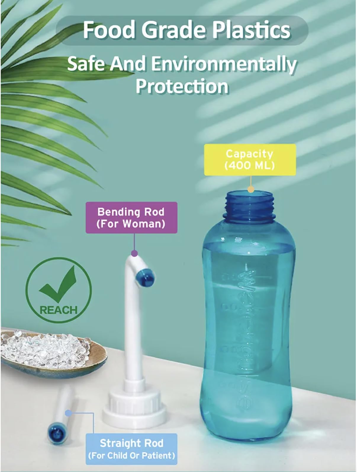 Peri Bottle , Squeeze-Free Portable Bidet for Postpartum Essentials, Peri Bottles for Feminine Hygiene - AB Mystery