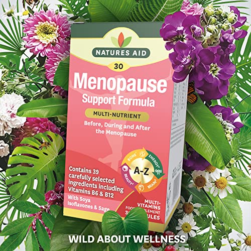 Natures Aid Menopause Support Formula 30caps - AB Mystery