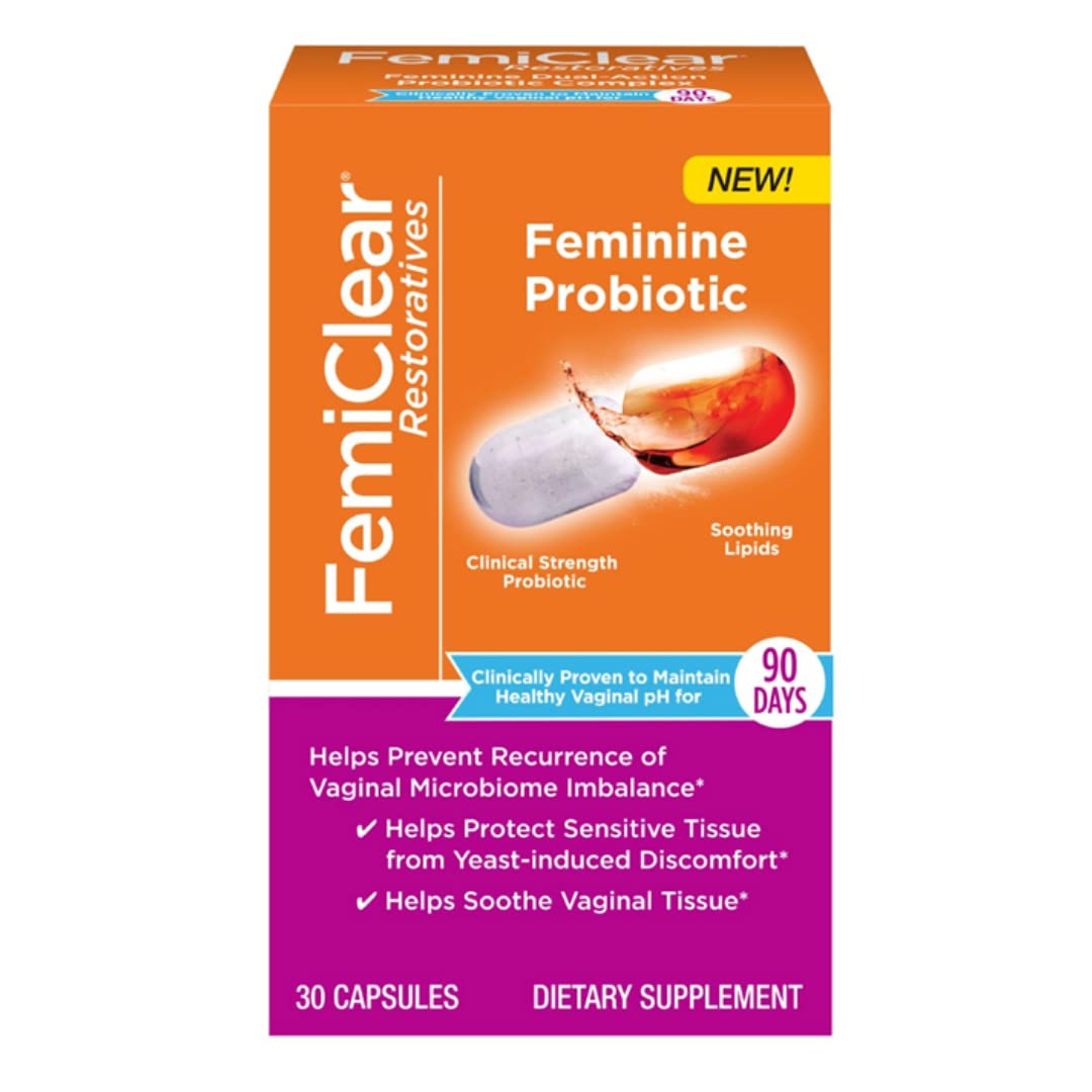 FemiClear 1-Day Dose Restoratives Complex Probiotic Bundle - AB Mystery