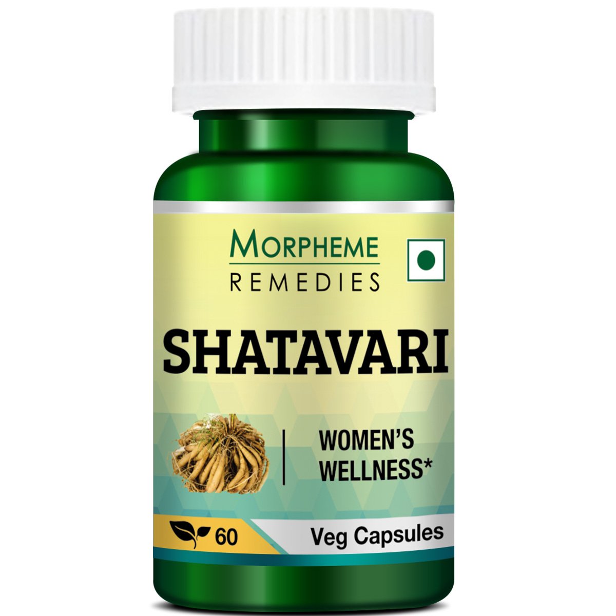 Morpheme Shatavari (Asparagus Racemous) 500mg Extract 60 Veg Caps - 3 Bottles - AB Mystery