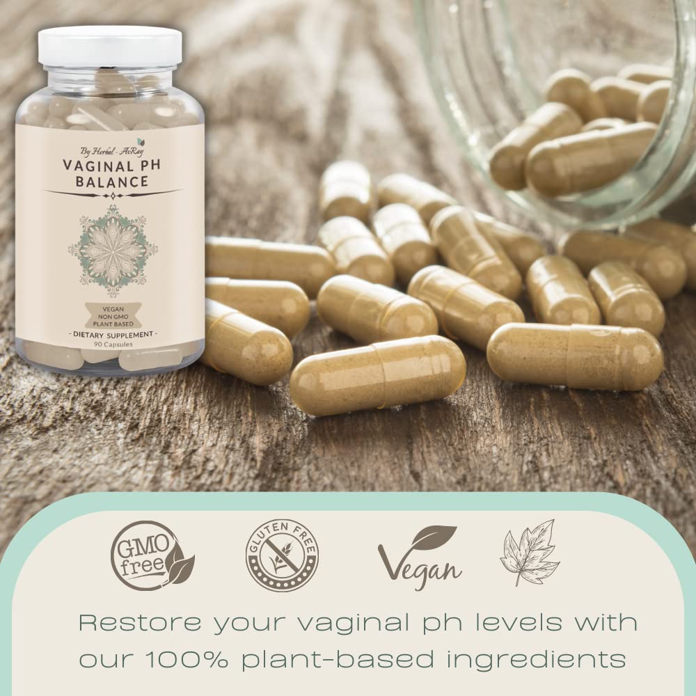 Herbal-avRay Natural Vaginal PH Balance for Women Pills – Supports Vaginal Health - AB Mystery
