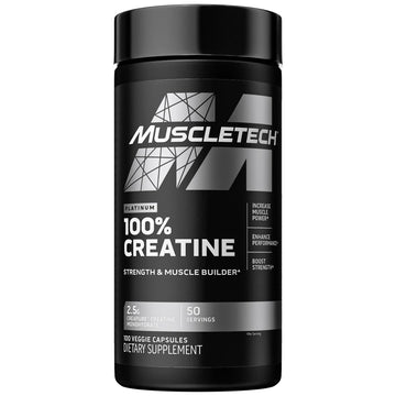 MuscleTech Platinum 100% Creatine Pills | Creatine Monohydrate Pill| | Muscle Recovery