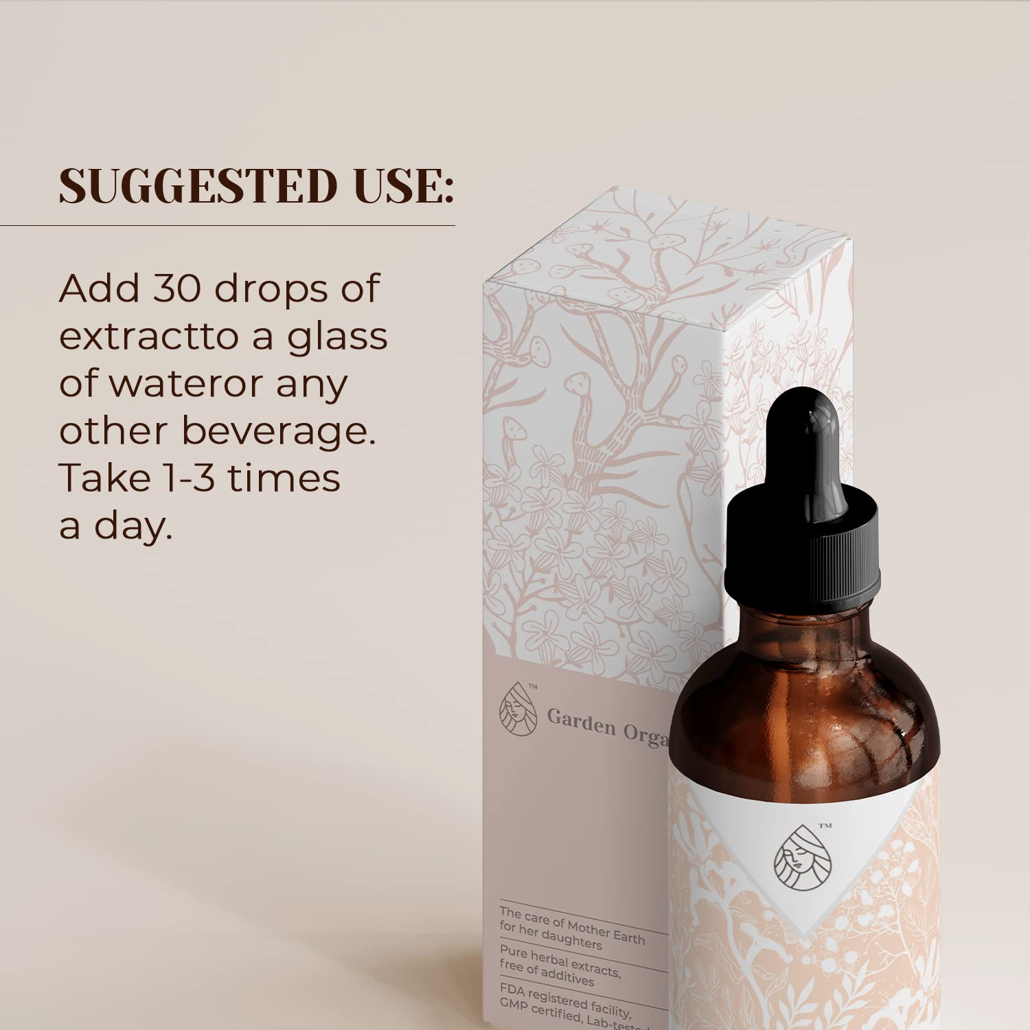 Wild Yam USDA Organic Alcohol-Free Extract | Dietary Supplement, High-Potency Tincture - AB Mystery