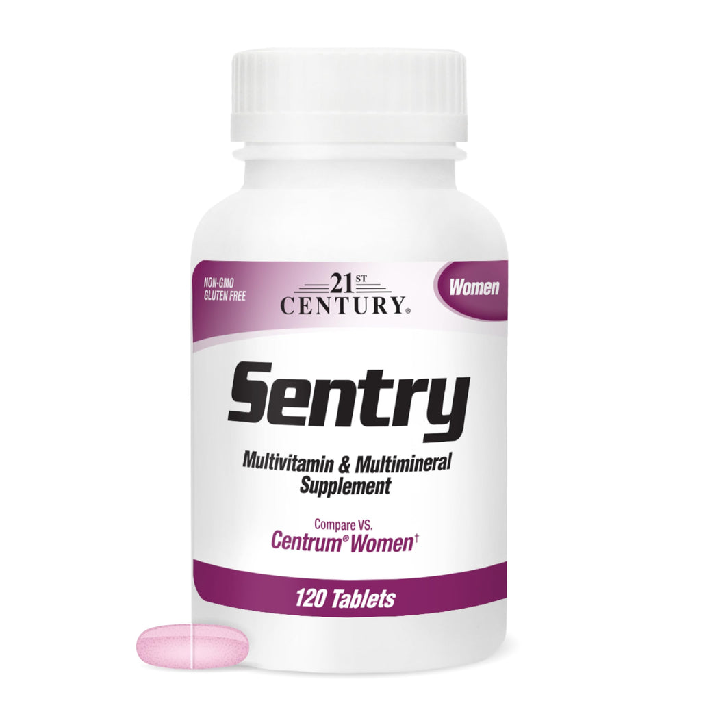 21st Century Sentry Women Multivitamin Tablets, 120 Count - AB Mystery