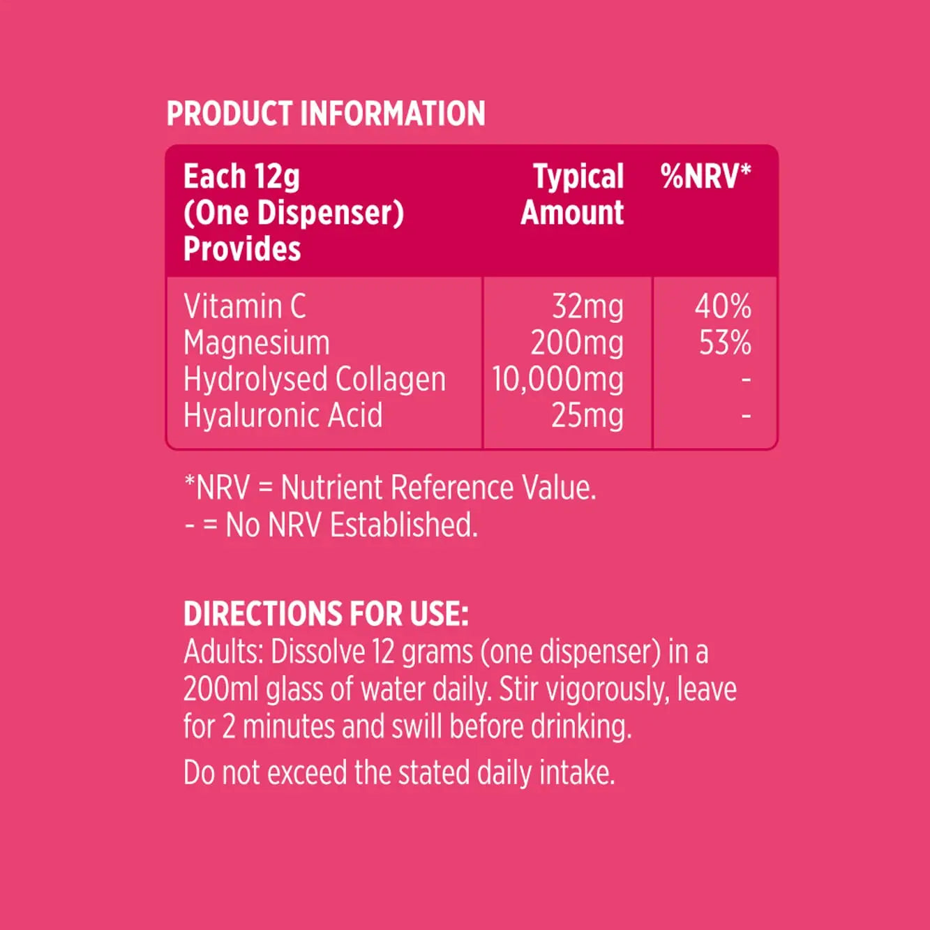 Vitawell Collagen Total Beauty Powder | 200g Lemon Flavour Hydrolysed Collagen Powder - AB Mystery