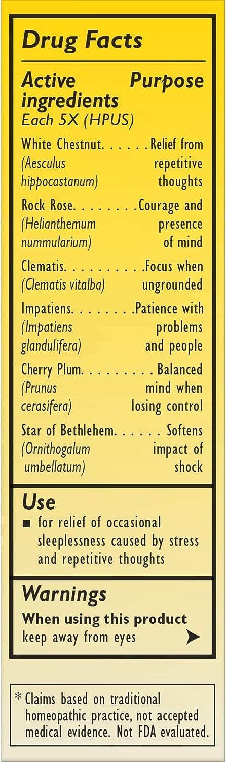RESCUE Stress Relief & Sleep Support Bundle, Non-Alcohol Formulas, Bach Remedy Dropper 20mL 2-Pack - AB Mystery
