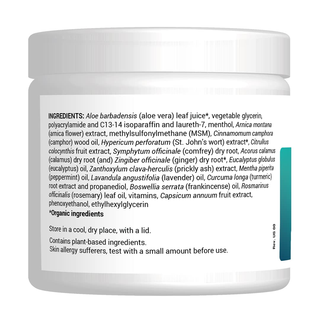Dr. Berg's Joint & Muscle Cream - Workout Recovery, Full-Body Relaxation, Skin Nourishme - AB Mystery