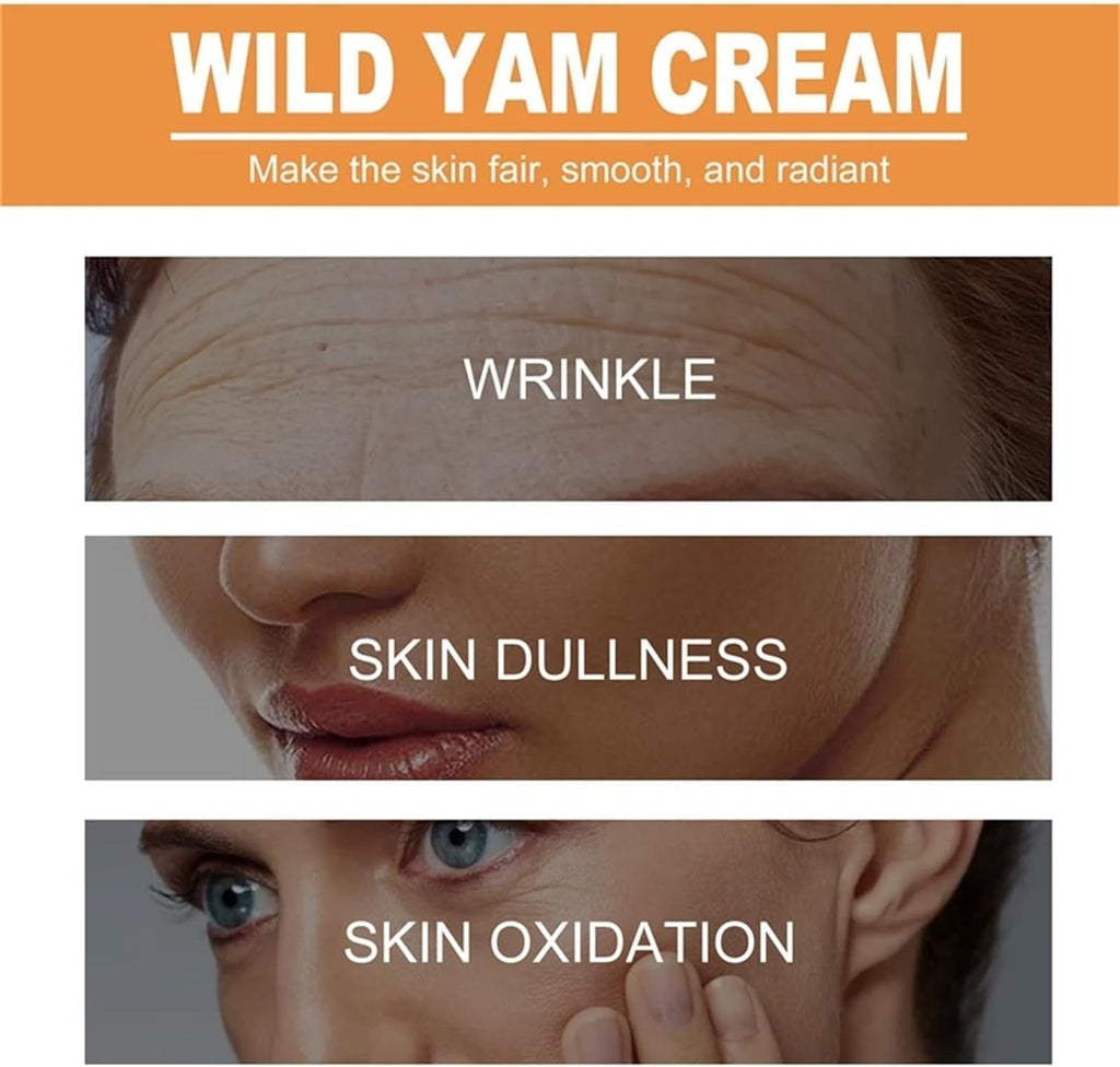 2PCS Wild Yam Cream, Hormone Balance for Women, Wild Yam Cream Organic for Women Promoting - AB Mystery