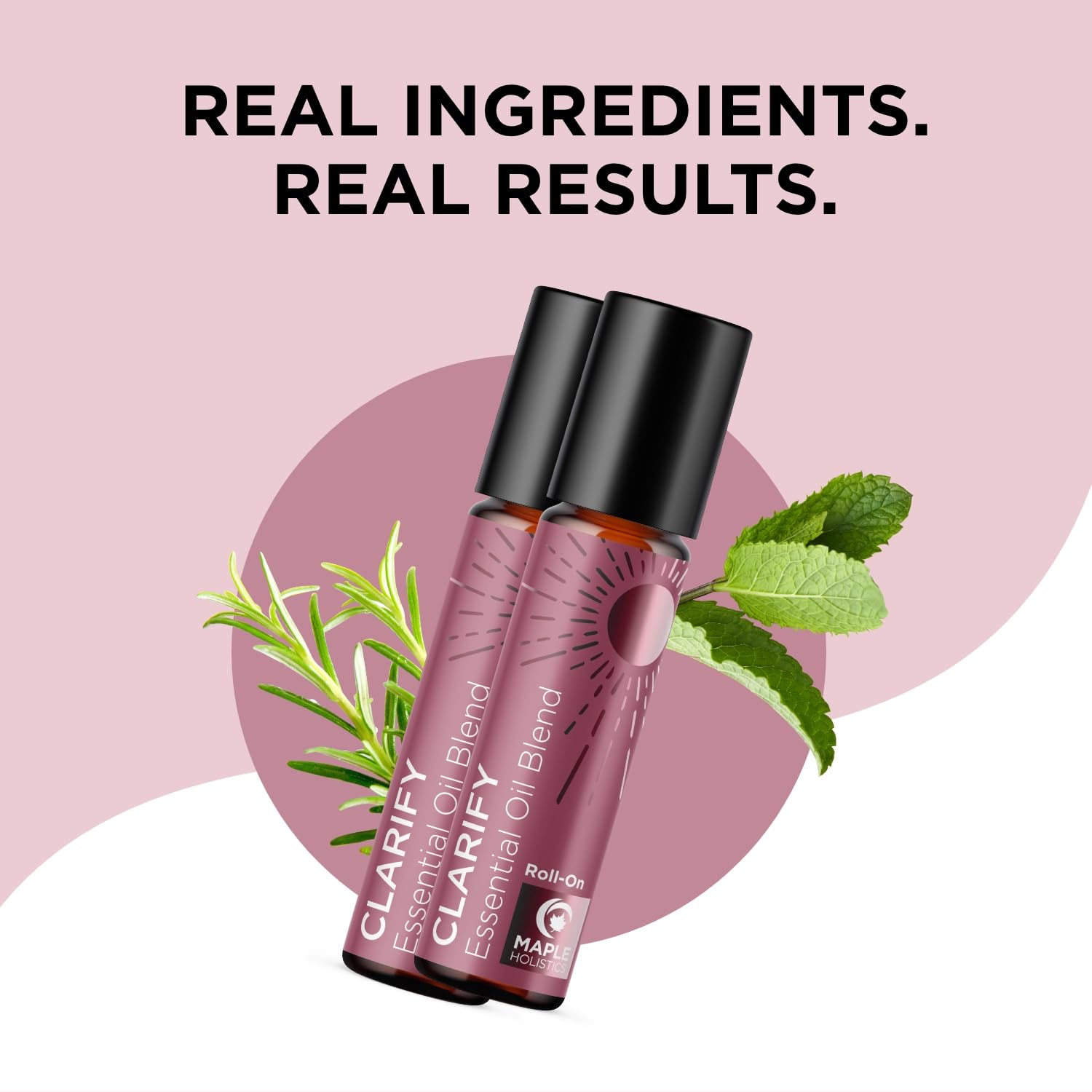 Headache Essential Oil Roll On - Clarify Essential Oil Blend Headache Roll On with Aromatherapy Oils - AB Mystery