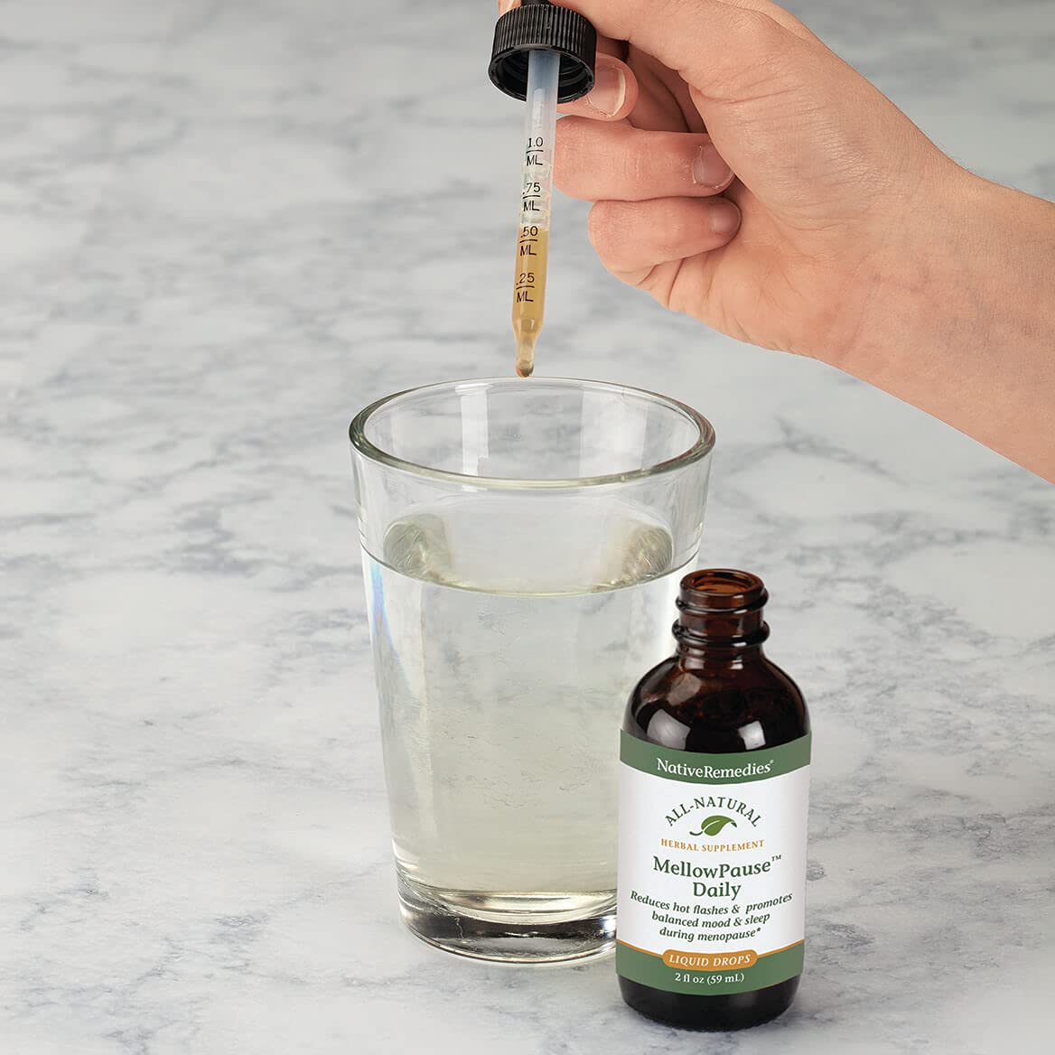 NativeRemedies MellowPause - Natural Homeopathic Formula Helps Reduce Hot Flashes - AB Mystery