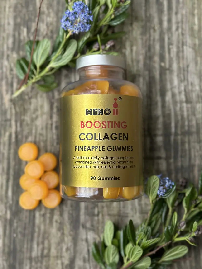 Meno® Boosting Collagen Natural Pineapple 90 Gummies - AB Mystery