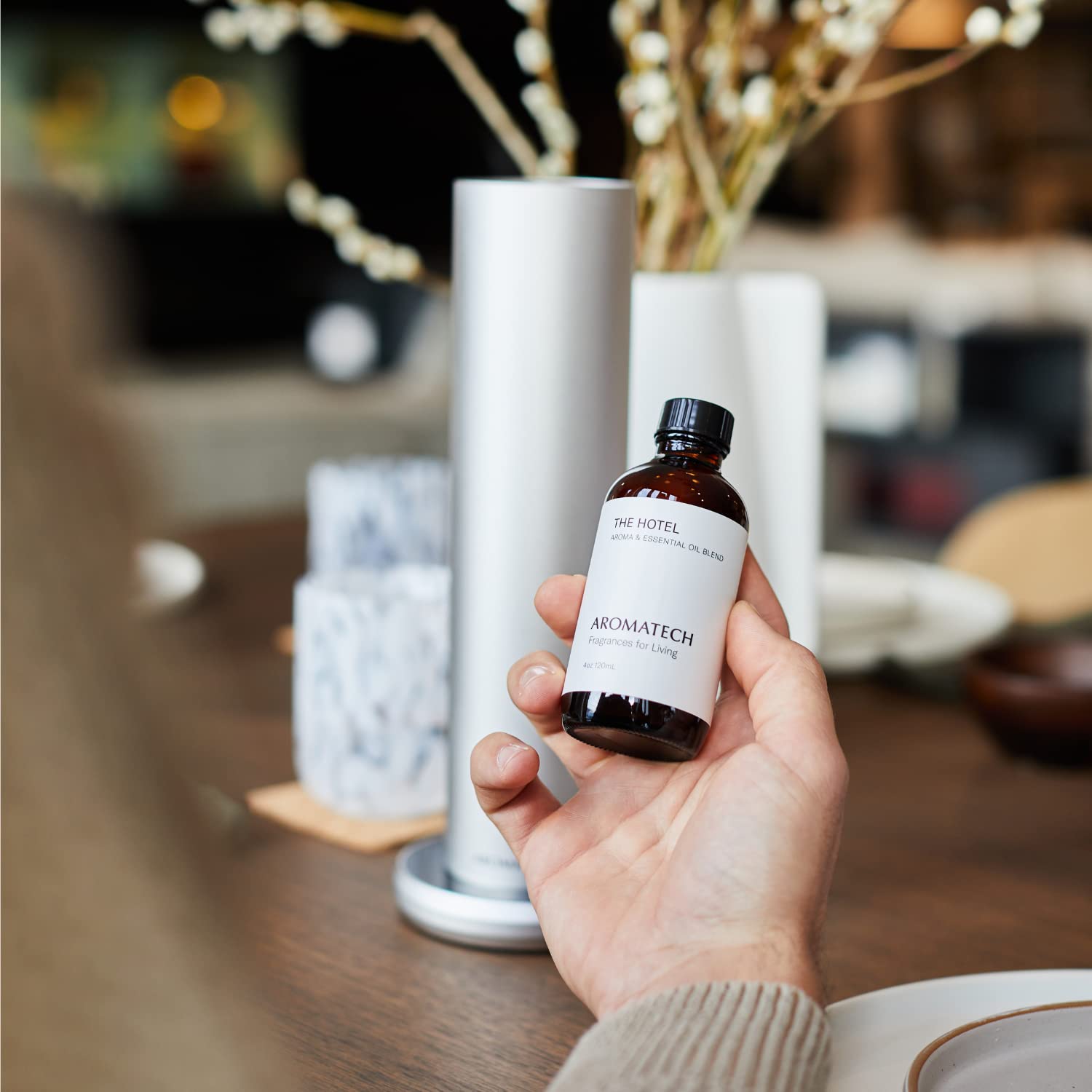 AromaTech The Hotel Aroma Essential Oil Blend, Aromatherapy with Eucalyptus and Lemon - AB Mystery